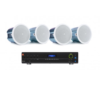 Комплект акустики 4 потолочных динамика JBL Control 24CT | Bluetooth | 4х30Вт